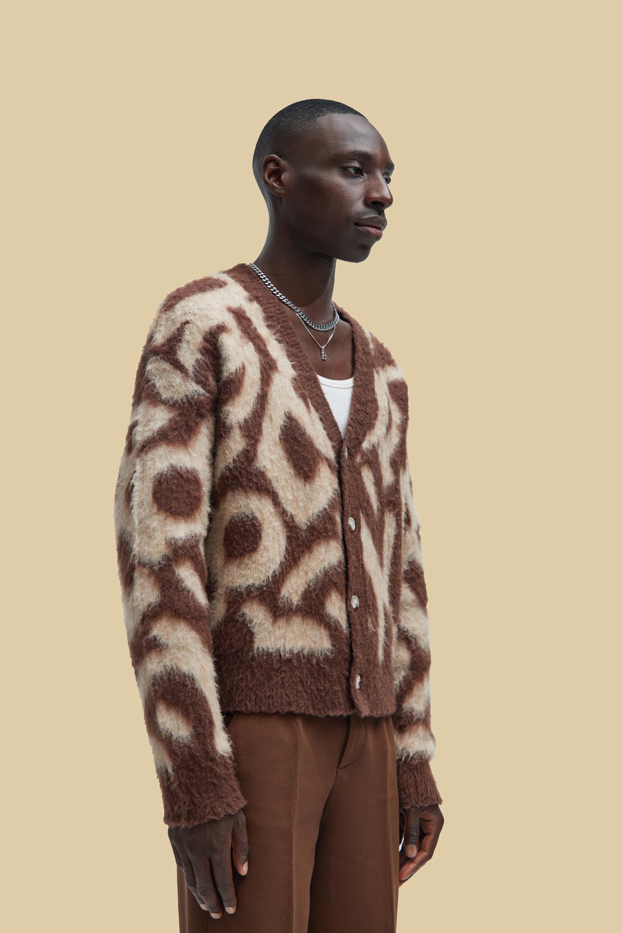GEO Brown Cardigan