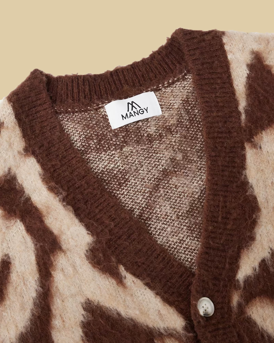 GEO Brown Cardigan